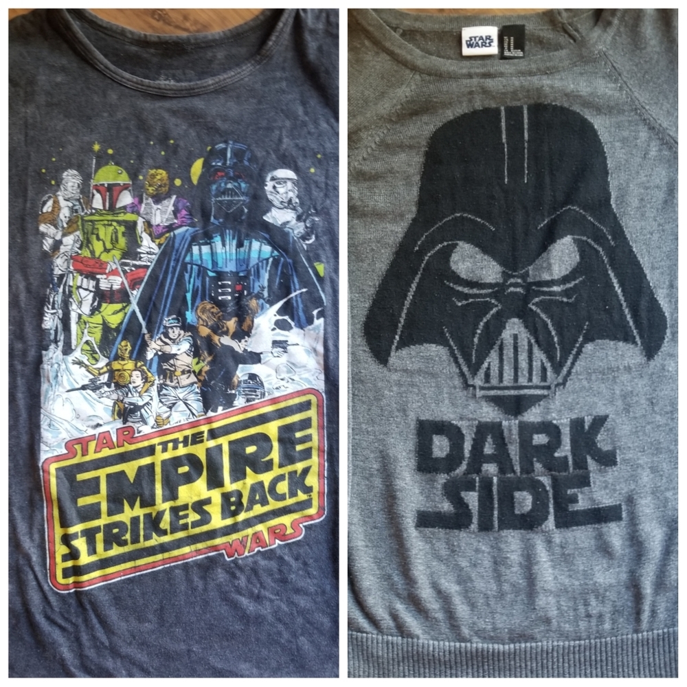 Star Wars tops women's size M